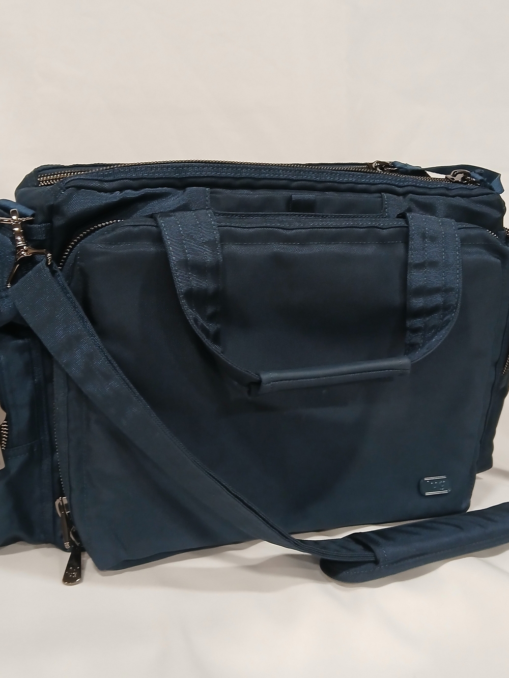Lug Atlas Ultra X Carry-All Tote Navy Blue Durable Rugged Travel Bag Excellent